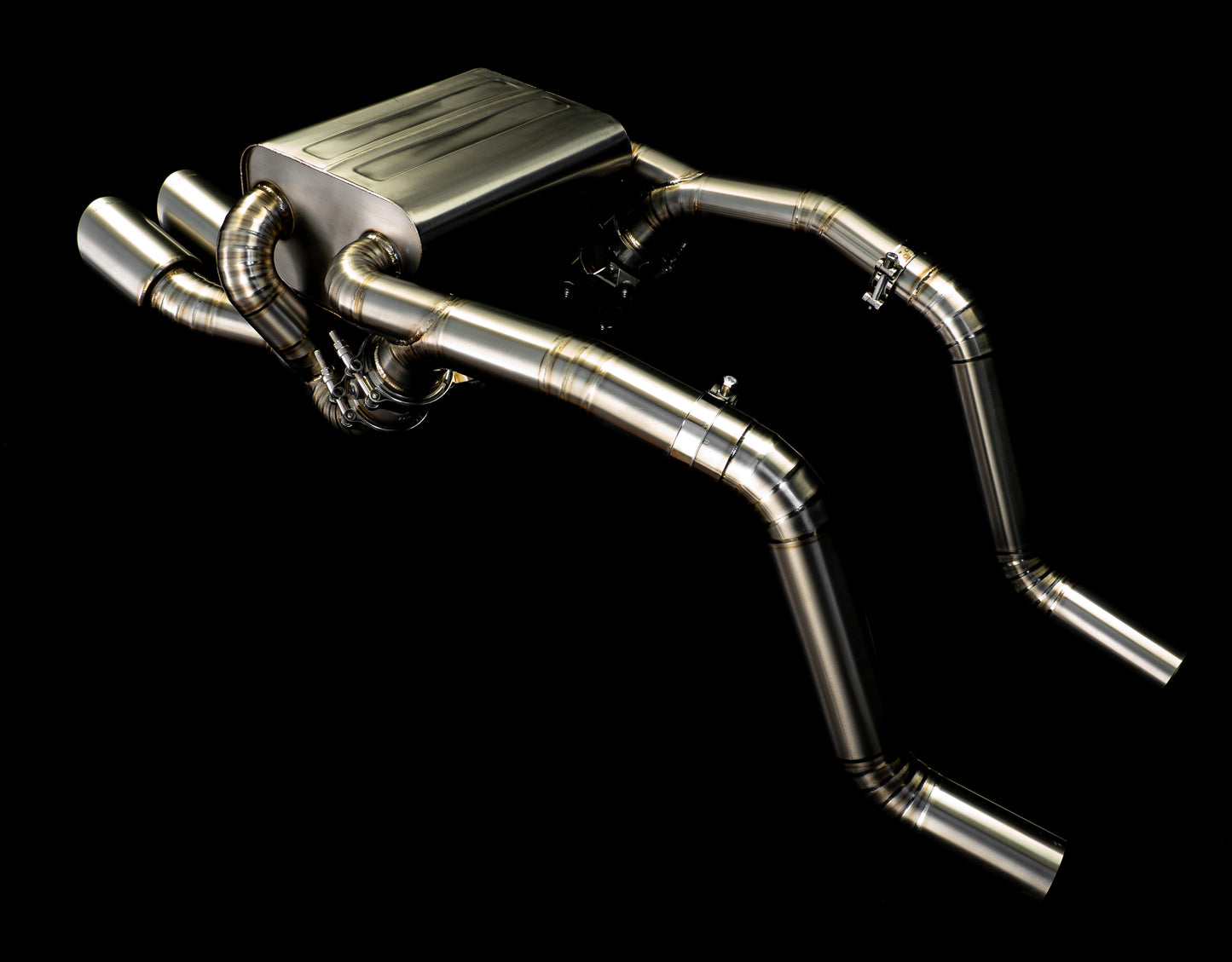 Corvette C6 (2005-2013) Exhaust with silencer and valves