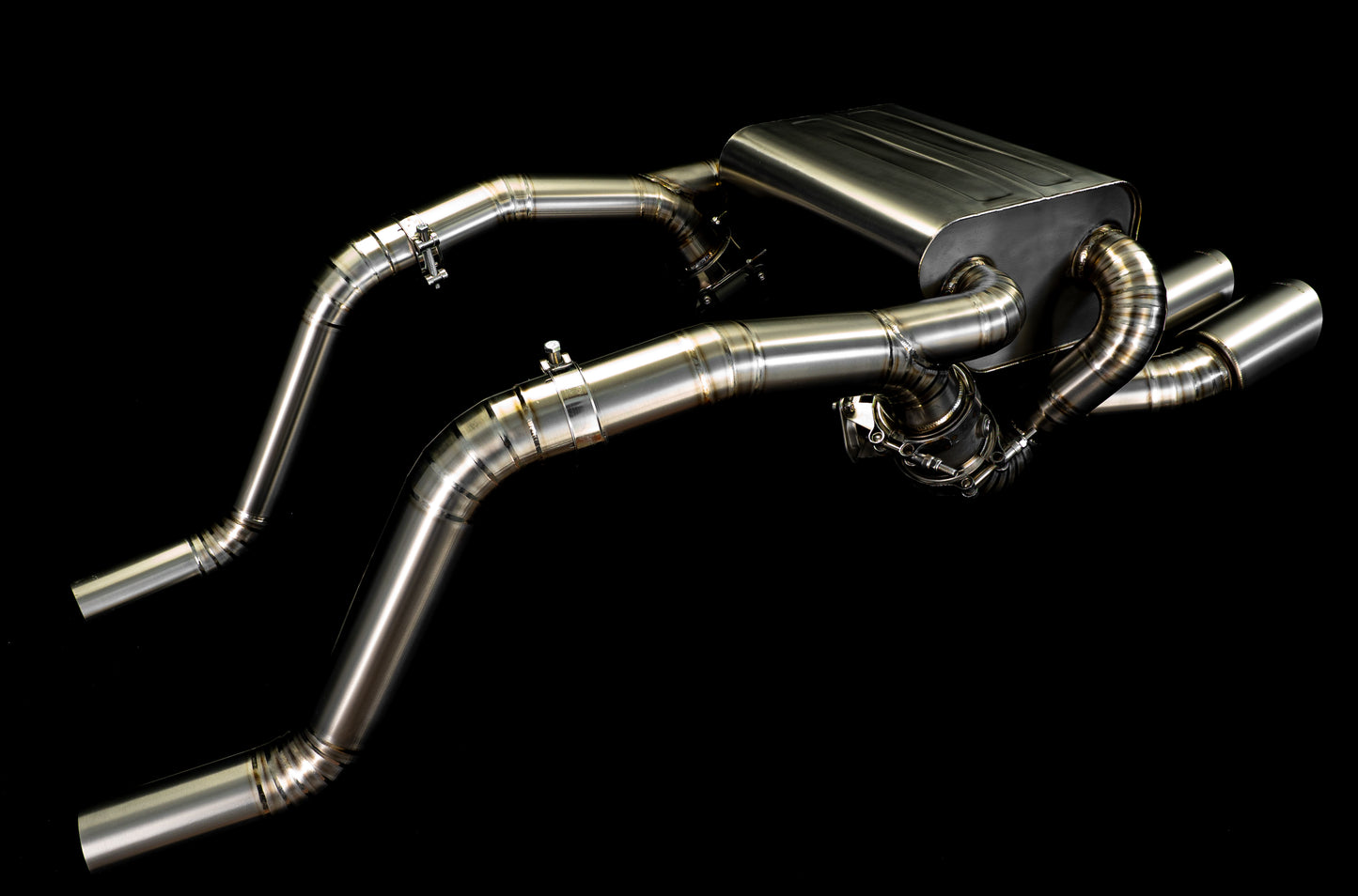 Corvette C6 (2005-2013) Exhaust with silencer and valves
