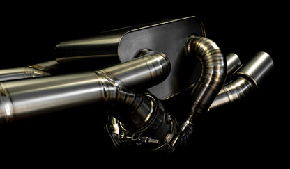 Corvette C6 (2005-2013) Exhaust with silencer and valves