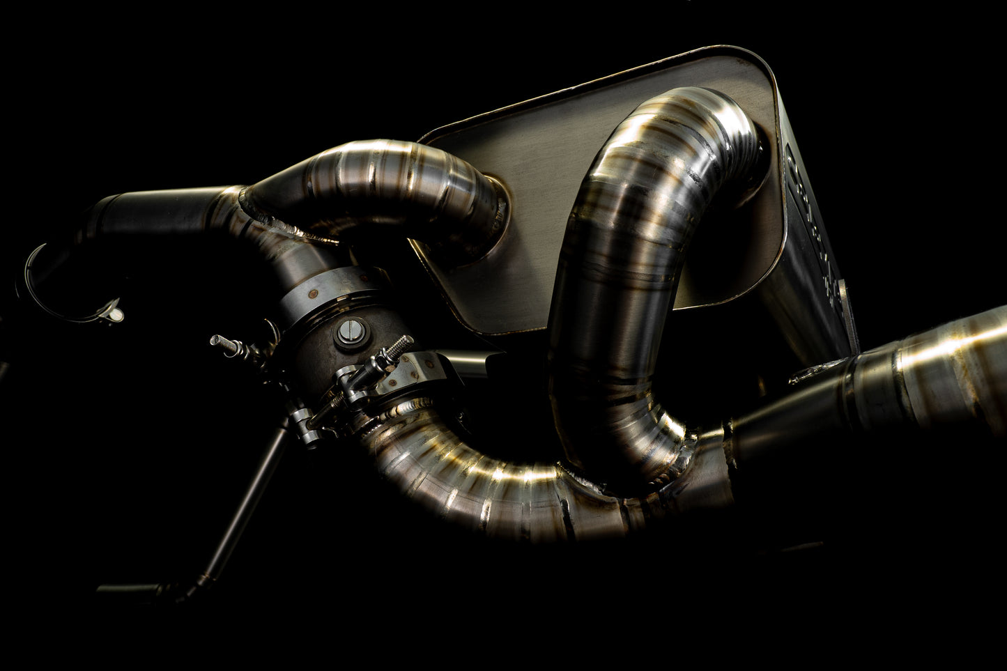 Corvette C6 (2005-2013) Exhaust with silencer and valves