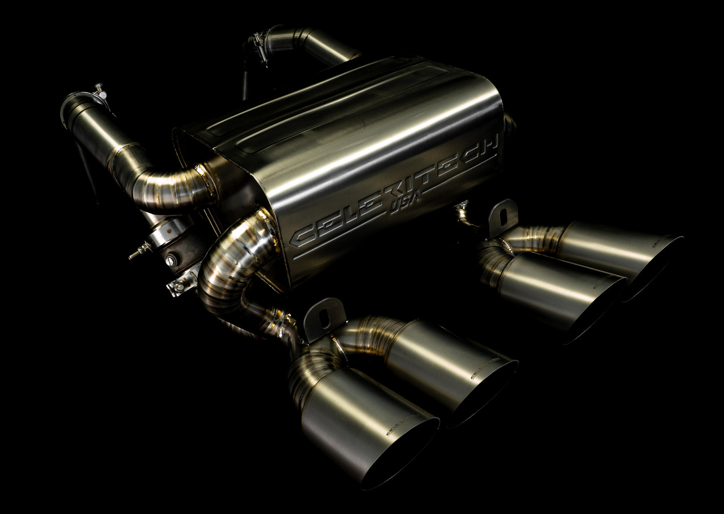 Corvette C6 (2005-2013) Exhaust with silencer and valves