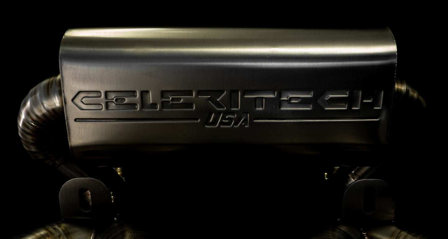 Corvette C6 (2005-2013) Exhaust with silencer and valves