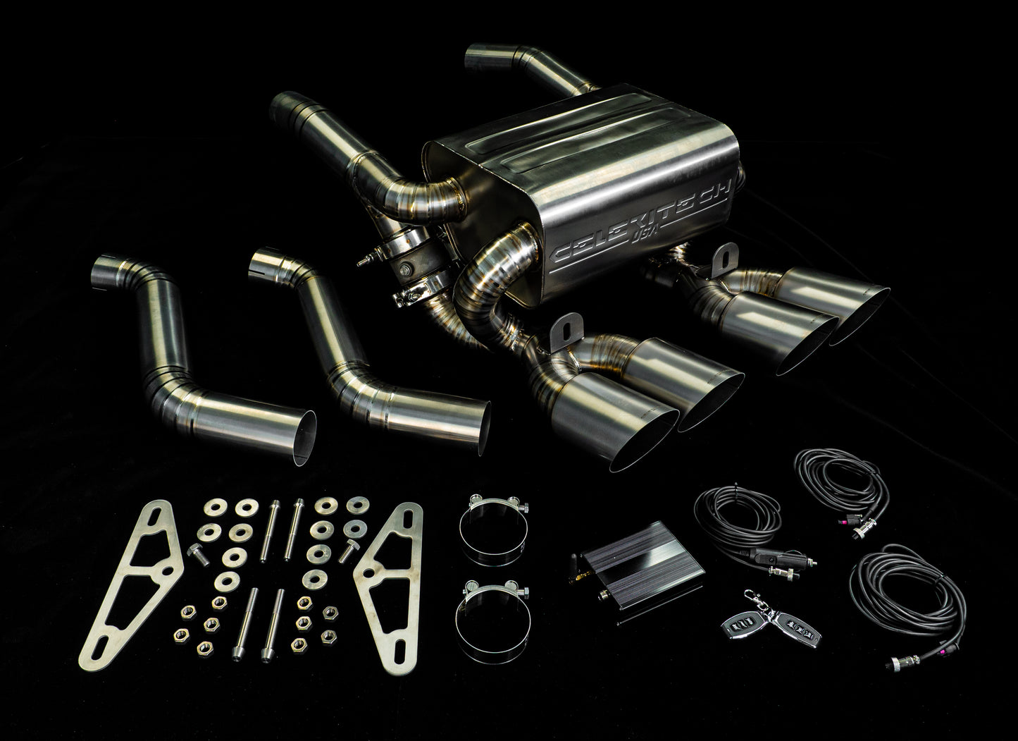 Corvette C6 (2005-2013) Exhaust with silencer and valves