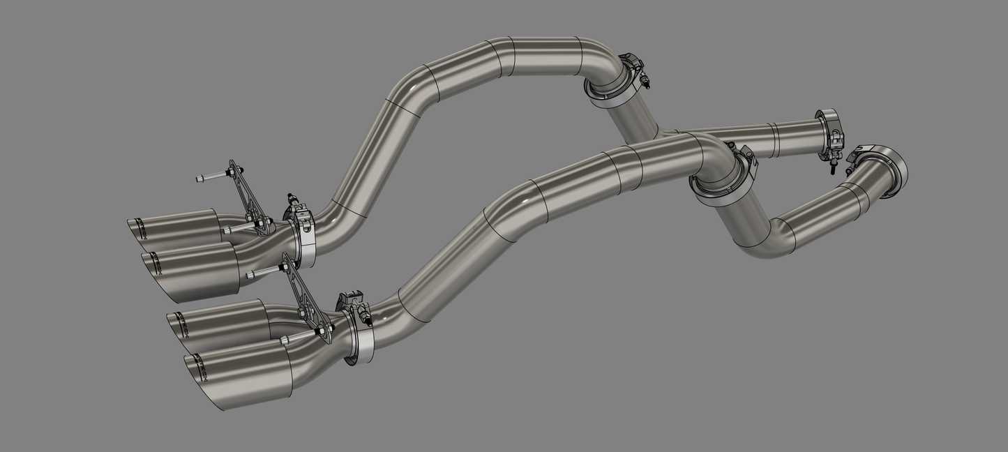 Corvette C6 (2005-2013) Titanium exhaust