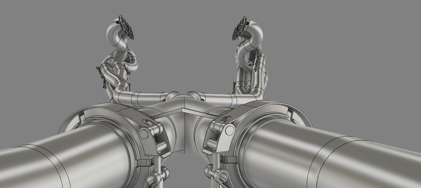 Corvette C6    (2005-2013) Full exhaust system