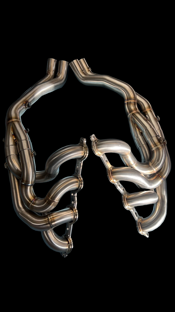Corvette C6 (2005-2013) Exhaust with silencer and valves