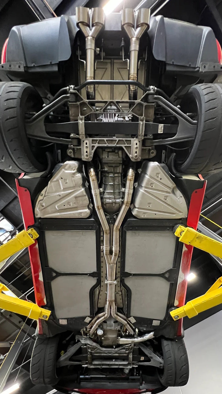 Corvette C6 (2005-2013) Exhaust with silencer and valves