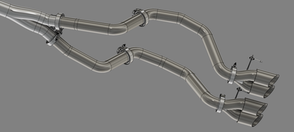 Corvette C6 (2005-2013) Titanium exhaust