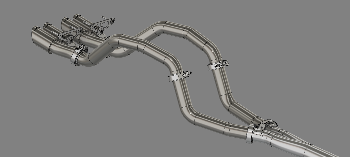 Corvette C6 (2005-2013) Titanium exhaust