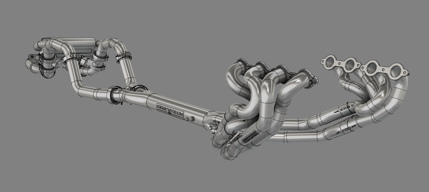 Corvette C6    (2005-2013) Full exhaust system